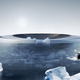 Illustration for article titled A Floating Arctic City Fueled By Eating Icebergs